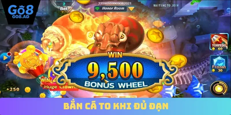 Bắn cá to khi đủ đạn
