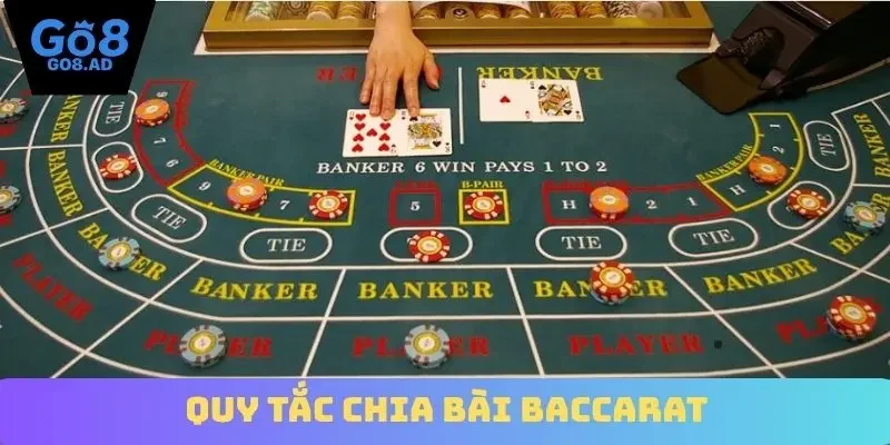Quy tắc chia bài Baccarat