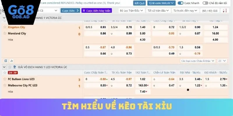 Tìm hiểu về kèo tài xỉu