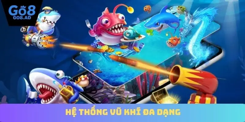 Hệ thống vũ khí đa dạng