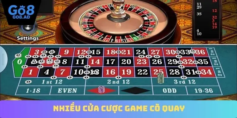 Nhiều cửa cược game cò quay