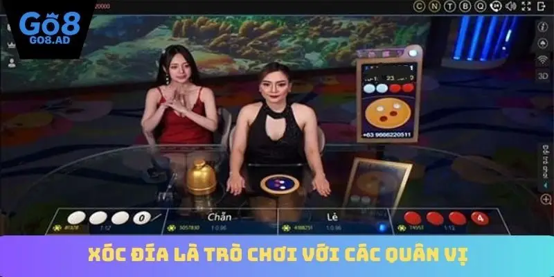 Xóc đĩa là trò chơi với các quân vị